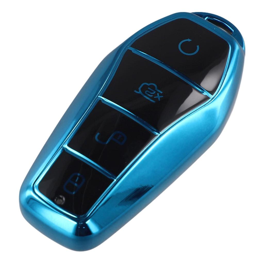 Key Tpu Car Shell Soft Cover Case For Byd Qin Plusdmi For Han Ev For Byd