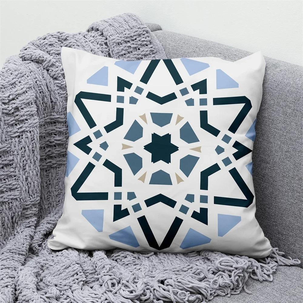 

Креативная геометрическая декоративная наволочка для гостиной, офиса, украшения для дома, наволочка 40x40cm