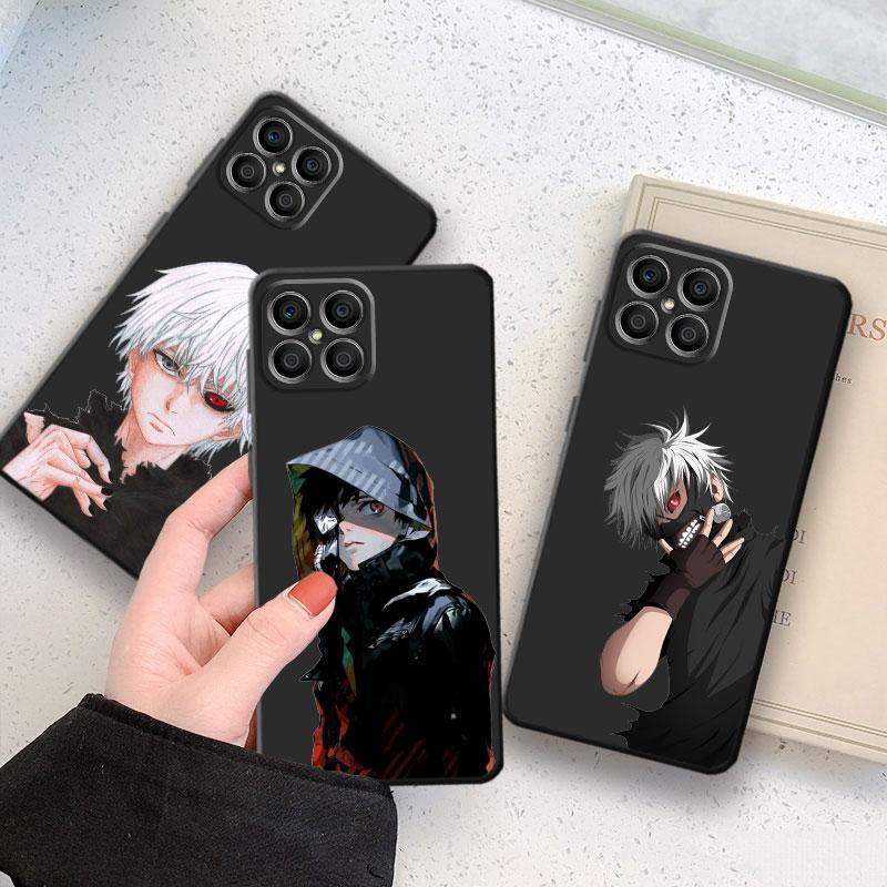 TPU Weich Anime Tokyo Ghoul Japan Hüllen Schale Handyhülle für Honor Magic4 Pro 50 Pro 60 X8 20 Lite 8X Play 9A 30i 20i 9X Pro X7