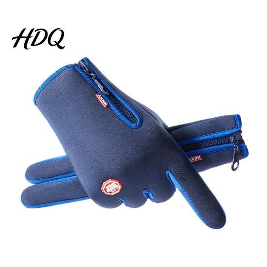 Thermal Touchscreen Cycling Warm Gloves Waterproof Winter Weather with Windproof Cold Anti-Slip Palms for Women