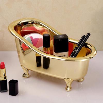 Mini make-up bad zeep sieraden opbergdoos spijkerkist houder organizer