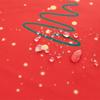 Red Waterproof And Oil-Proof Christmas Table Cloth Festive Desk Pastoral Fruit Coffee Table Round Table Tablecloth