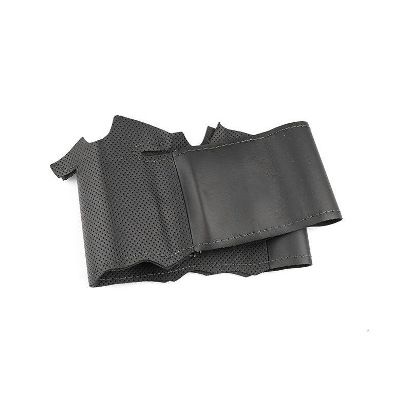 For Mazda MX5 2006-2015 Miata 2009-2014 RX8 CX7 Hand Braid Microfiber Leather Car-styling Steering Wheel Cover Inner Trim