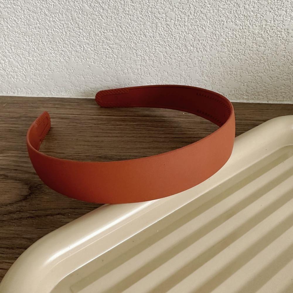 2PCS Satin Covered Wide Headband Plastic Hair Accessories New Resin Hairband  Girl