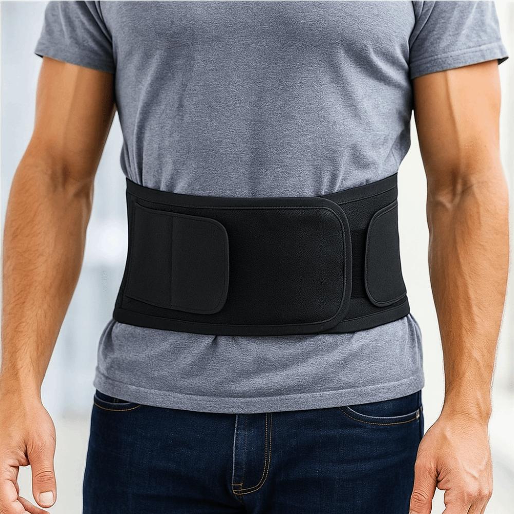 3D Lumbar Pad Sports Lumbar Belt Ultra Thin Lumbar Support Belt Herniated Disc Protection