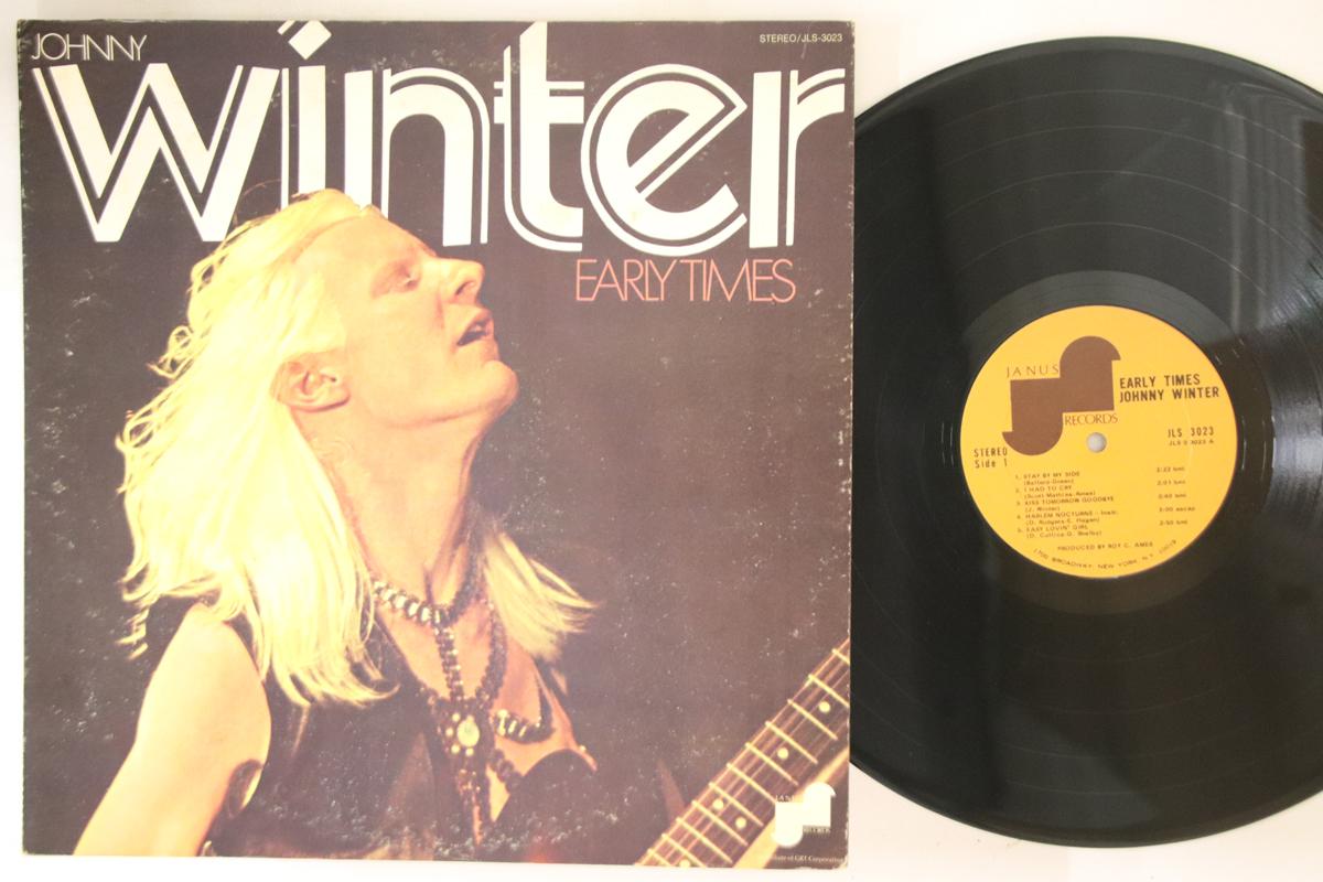 

LP Record JOHNNY WINTER - Early Times JLS3023 JANUS RECORDS 1970 US Rock Used