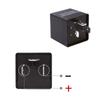 HUIQIAODS Halogen LED Compatible [3-Pin] Hifra Prevention IC Turn Signal Relay Adjustable Flashing Speed