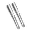 2pcs HSS Metric Taper Tap Set 18mm Diameter with M18x1 5mm Pitch Right Hand Thread for Thread Making Applications