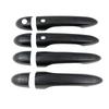 Gloss Black Car Accessories Door Handle Cover Trim Paste Style for Maserati Levante 2016 2017 2018 Ghibli 2014-2018 Quattroporte