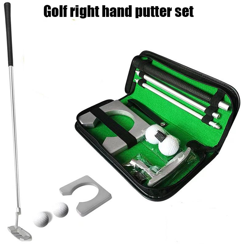 Golf Club Three-Section Double-Sided Zinc Alloy Putter for Beginners