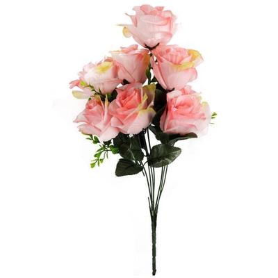 Bouquet of 7 Roses 54 Cm, Light Pink