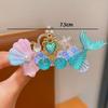 Carina Principessa Sirena Corona di Strass Stile Marino Copricapo Pettine Forcina Accessori per Capelli