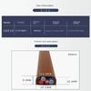 Anti-extrusion Floor Cord Cover Square Self-Adhesive Extension Wiring Duct Protector Durable Cord Protector Home Outdoor