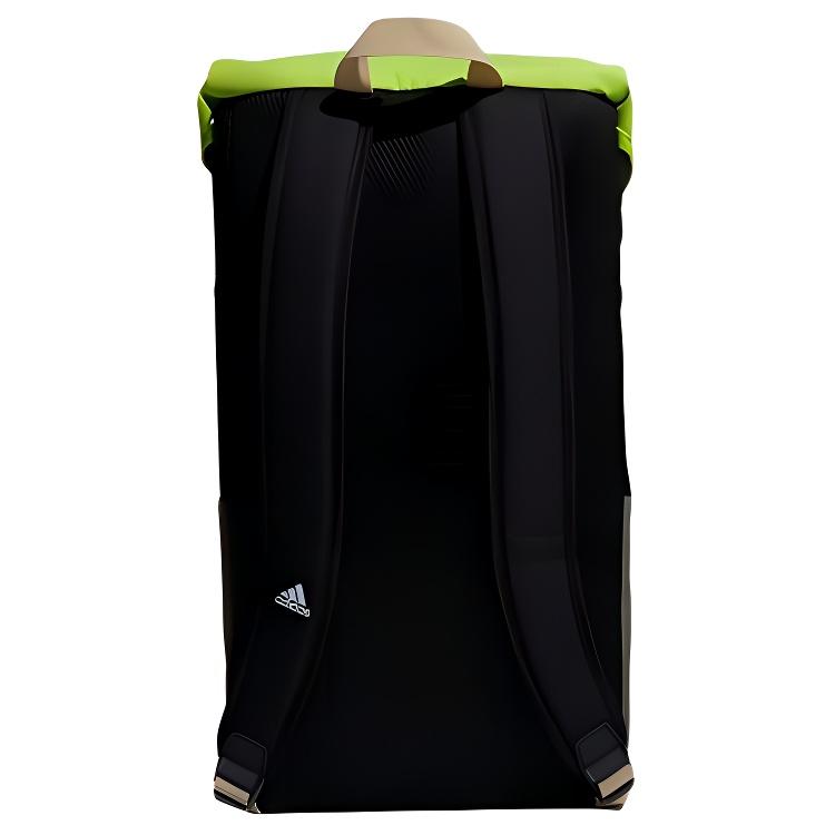 Adidas Large Capacity Polyester Training Travel Backpack Unisex Backpack Black Green GE5784