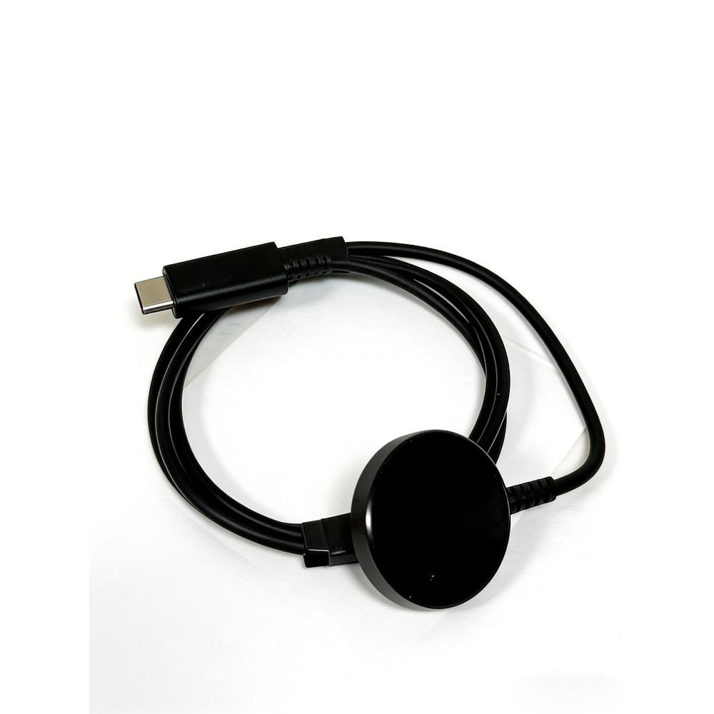 

Samsung Fast Wireless Charger EP-OR900 USB-C Magnetic Charging Cable for Galaxy Watch 4/5/6 Classic чёрный