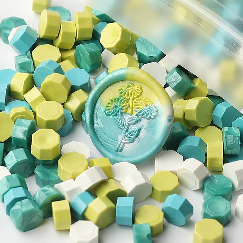 500G Macaron Culoare Mixtă Particule de Ceară de Sigilat cu Vopsea de Foc Material Decorativ Sigiliu Student Handmade DIY Plic Cont Personal