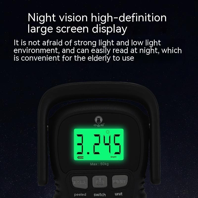 Andy Tragbare tragbare Waage, kleine elektronische Waage, hochpräzise Expresswaage