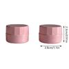 5Pcs 3/5G Empty Plastic Nail Art Cosmetic Round Containers Jar Small Sample Cream Pot Nail Gel Powder Box