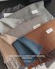 "New Autumn/Winter Nordic Houndstooth Scarf - British Versatile Double-Sided Tassel Plaid Shawl"