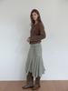 Asula Boucle Texture Cardigan (Brown)