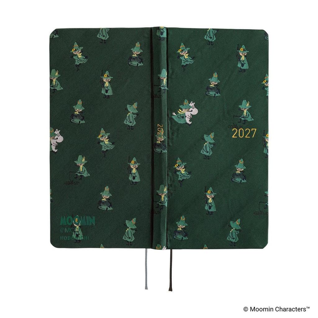 Hobonichi Techo 2027 Weeks English Edition Moomin Snufkin's Day Weekly Planner Slim Left Format