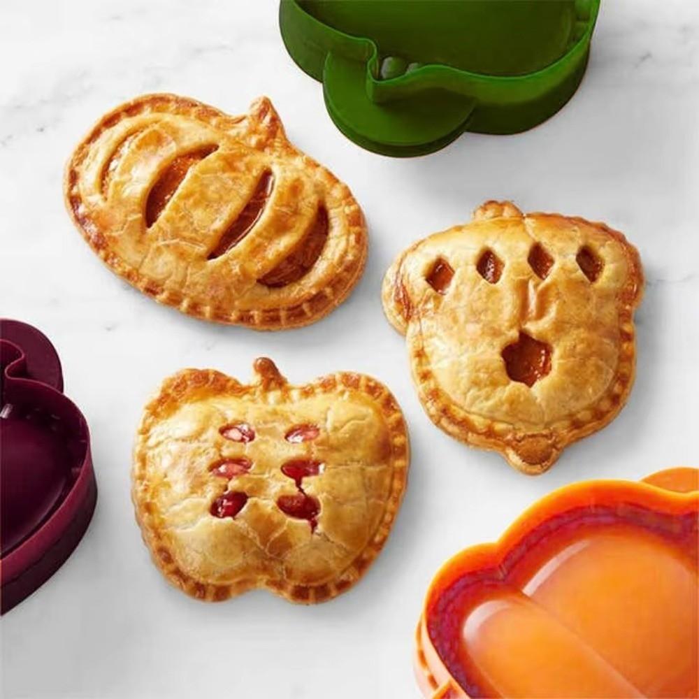 Portable Christmas Mini Pie Mold Hand Pie Molds Pumpkin Cookie Tool Hand Pie Press Mold Maker Multifunctional