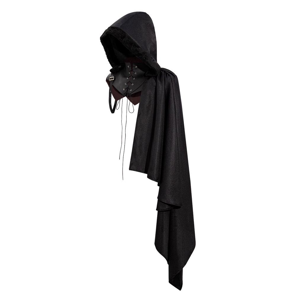 Men's Medieval Vampire Demon Costume Shawl - Halloween, Cosplay, Stage Performance, Party Cloak Cape