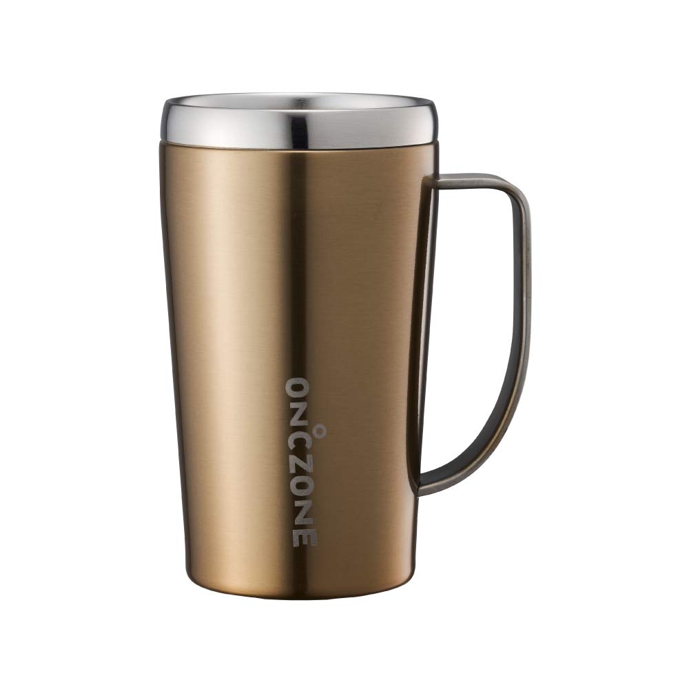 Doshisha Sub-zero Mug ON℃ZONE 420ml Gold