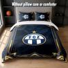 FC Zürich Design Bed Bedding Set 1 Duvet Cover + 2 Pillowcases Soft Breathable Household Bed Linens