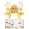 1/12 Dollhouse Lamp Double Scene Study Room Decor Ornaments Accessories