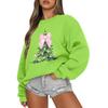 Women  Tops Women's Long Sleeve Sweatshirt Casual Crewneck Loose Fit Pollover Fleece Tops
