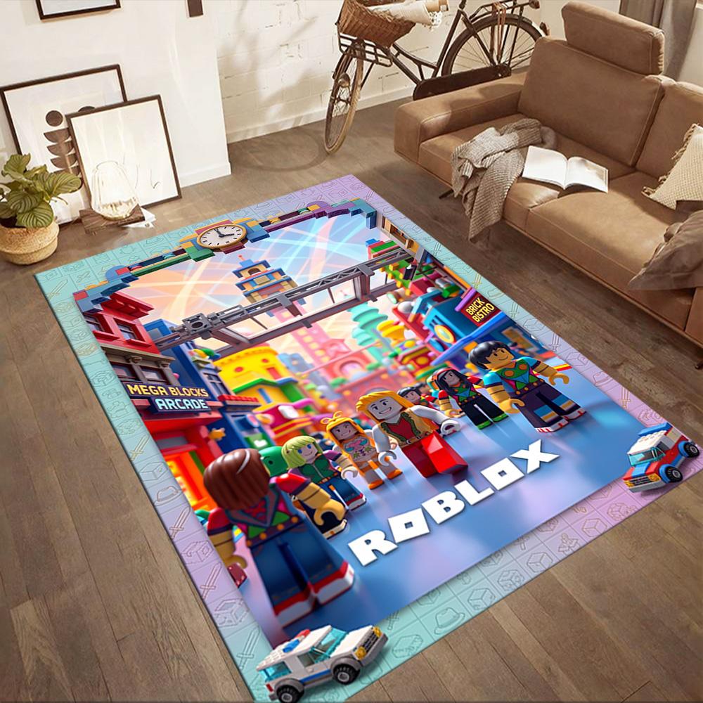 Roblox 405 Carpet Suitable for Kitchen Decorate Room Game Room Foyer Anti-slip Rug Office Home Decor Spiritual Gift