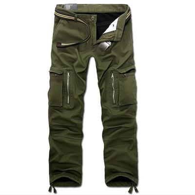 Men Jeans Casual Training Plus Size Cotton Breathable Cargo Cotton Pants Outdoor Trousers