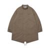 NOMANUAL Patched Emblem Parka   Washed Brown