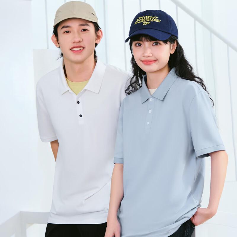 GENIOLAMODE Men's Ice Cool Short Sleeve Polo Shirt