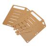 DIY Hard Drive Bracket Multi Layer Accurate Mounting Hole DIY Acrylic Hard Disk Rack for Desktop 6