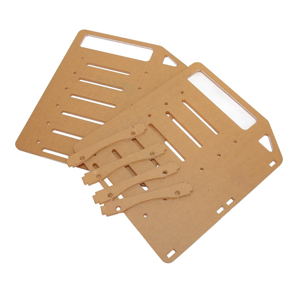 DIY Hard Drive Bracket Multi Layer Accurate Mounting Hole DIY Acrylic Hard Disk Rack for Desktop 6