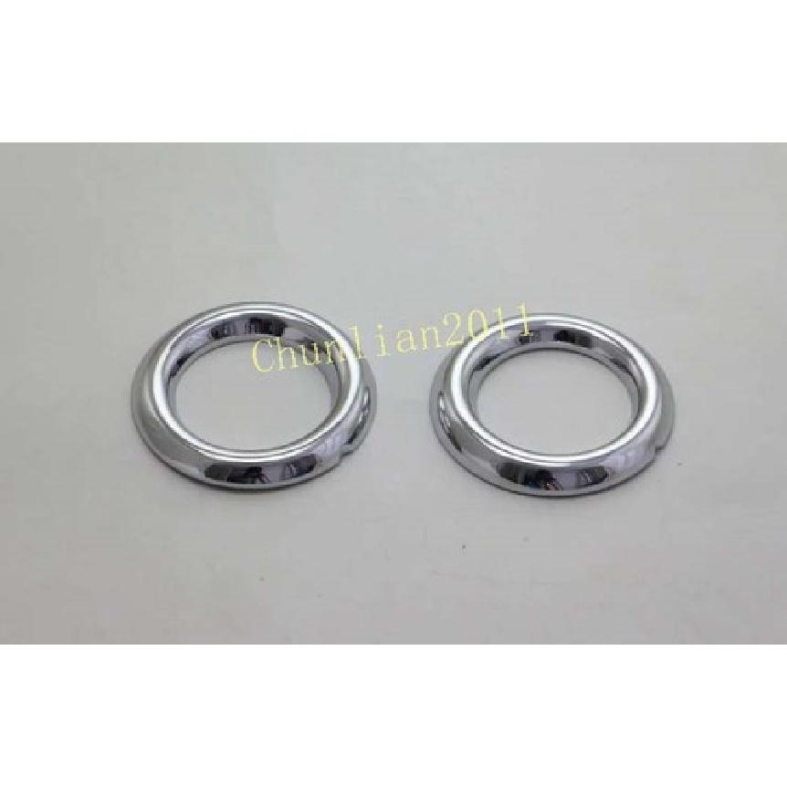 Chrome Front Fog Light Cover Trim For 2016- Mitsubishi Outlander Sport/ASX