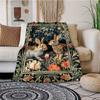 Two Rabbits Blanket Household Multipurpose Blanket Used For Chair Sofa Bed Soft And Warm Giving Friends And Relatives Birthday Graduation Gift