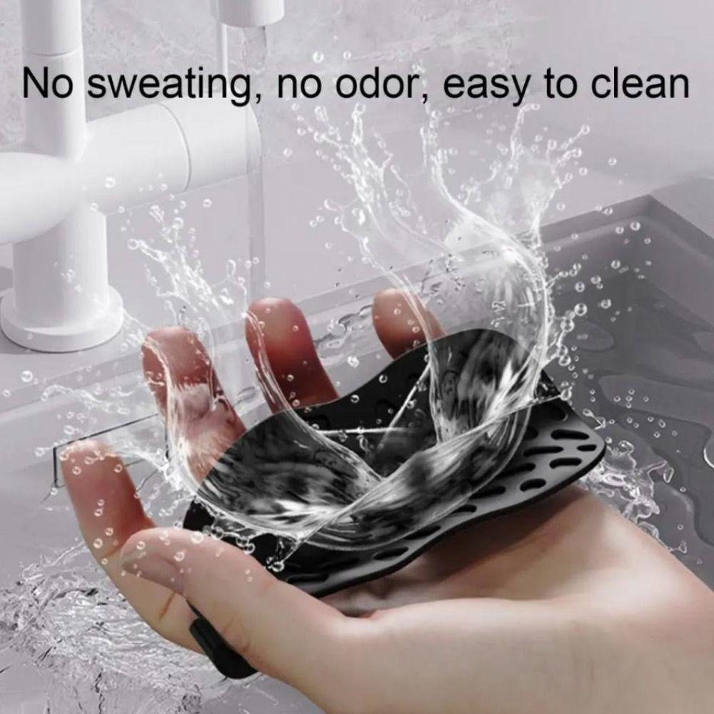 1 Paar rutschfeste Gewichtheber-Griffe Ergonomische Silikon-Handflächengriffe Trainings-Fitnessstudio-Handschuhe Muskelaufbau