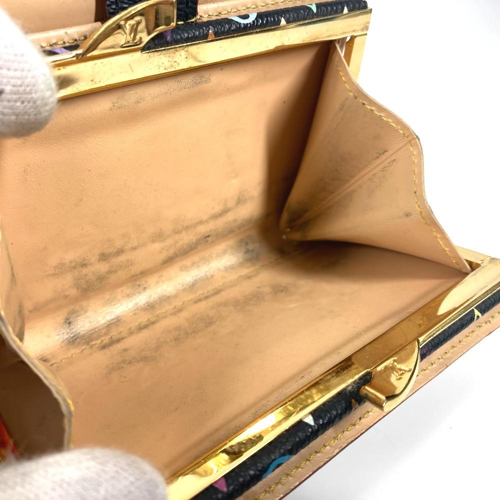 Louis Vuitton M92988 MonogramMulticolore Porte Monet Viennois Compact Wallet