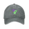 Gleb Dancing Smiling Friends  Adult Swim Baseball Cap Derby Hat Funny Hats Sunhat Golf Cap FeUnisex Unisexs