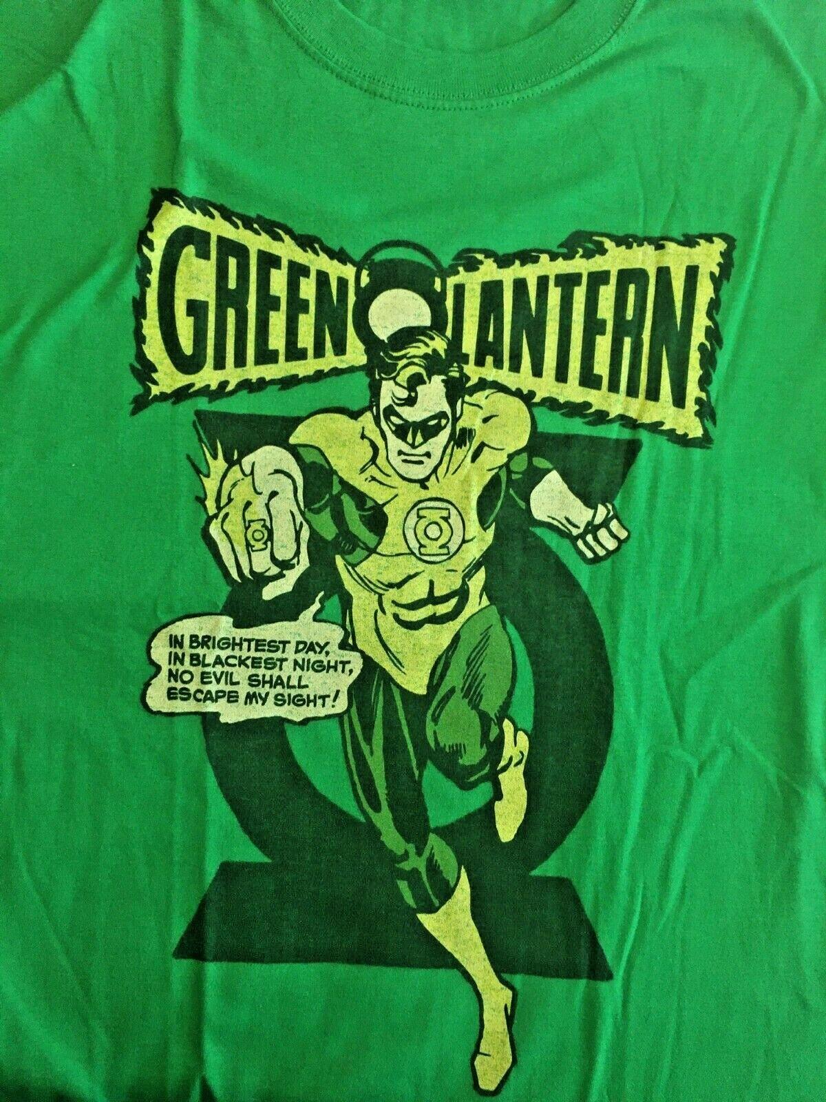 DC Green Lantern in the brightest day Men T-Shirt -NEW Available in L S