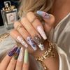 Leopard Print Nail Foils Flower Nail Art Stickers Professional Manicure Decals  Nail Decoration