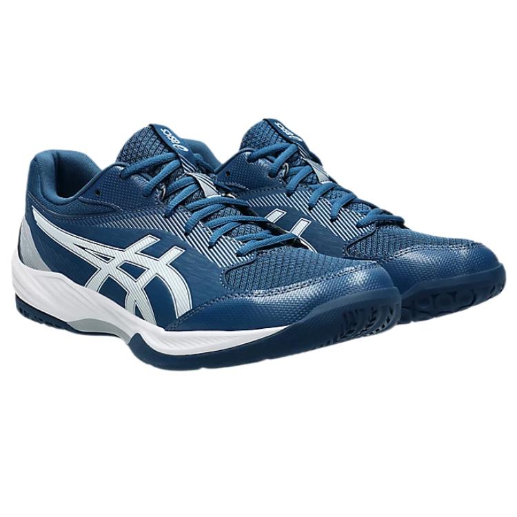 Asics Gel-Task 4 Synthetic Leather Fashion Comfortable Trendy Minimalist Low-Top Training Shoes Men Sneakers Blue 1071A103-401