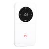 5G WiFi 6 Mobile Hotspot Router Portable WiFi Device Supports 16 Devices with Nano SIM Card Slot 6100mAh Battery White