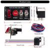 Einfach zu installierendes Motorzündschalter-Panel, LED-Kippschalter-Startknopf, geeignet für Heimwerker, Auto-, Boots-Upgrades