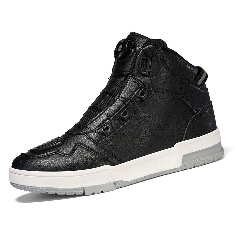 Motorcycle Riding Shoes for Men Outdoor Moto Travel Protective Casual Biker Footwear Anti Slip Sole Size 35-47