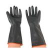 Thickened Black Latex Gloves: Acid & Alkali Resistant, Waterproof, Durable, Non-Slip, for Hair Dyeing and Car Washing.