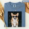 Comfort Colors® Corgi Milkshake Shirt, Funny Corgi Dog Lover Tee, Cute Pet Graphic T-shirt, Corgi Mom Gift, Birthday Gift for Her, Summer